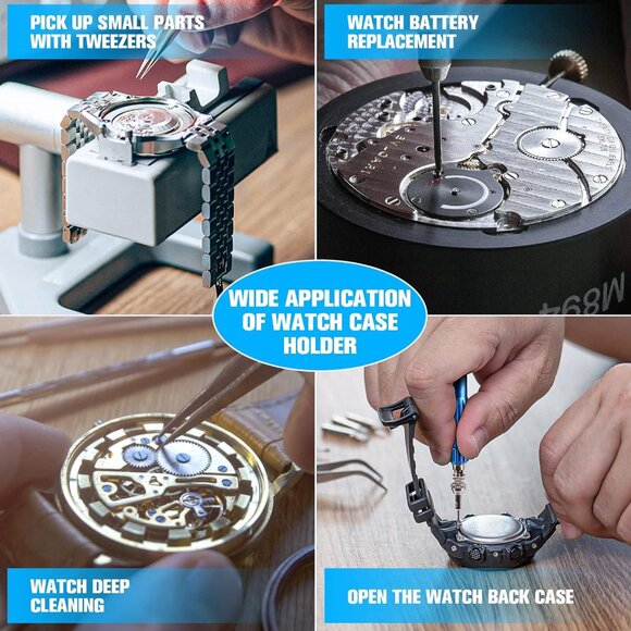 Watch Repair Kit, BYNIIUR Watch Battery Replacement Tool Kit - Picture 6 of 7